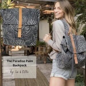 Lu & Elle Paradise Palm backpack